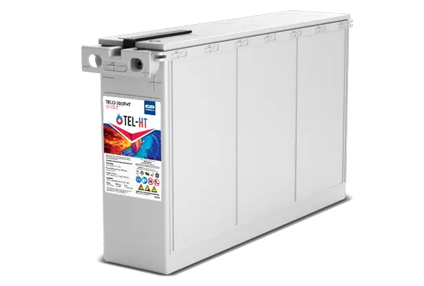 202308 TEL12 200FHT VRLA 12V 615x415 L TEL-HT High Temperature Pure Lead AGM Battery
