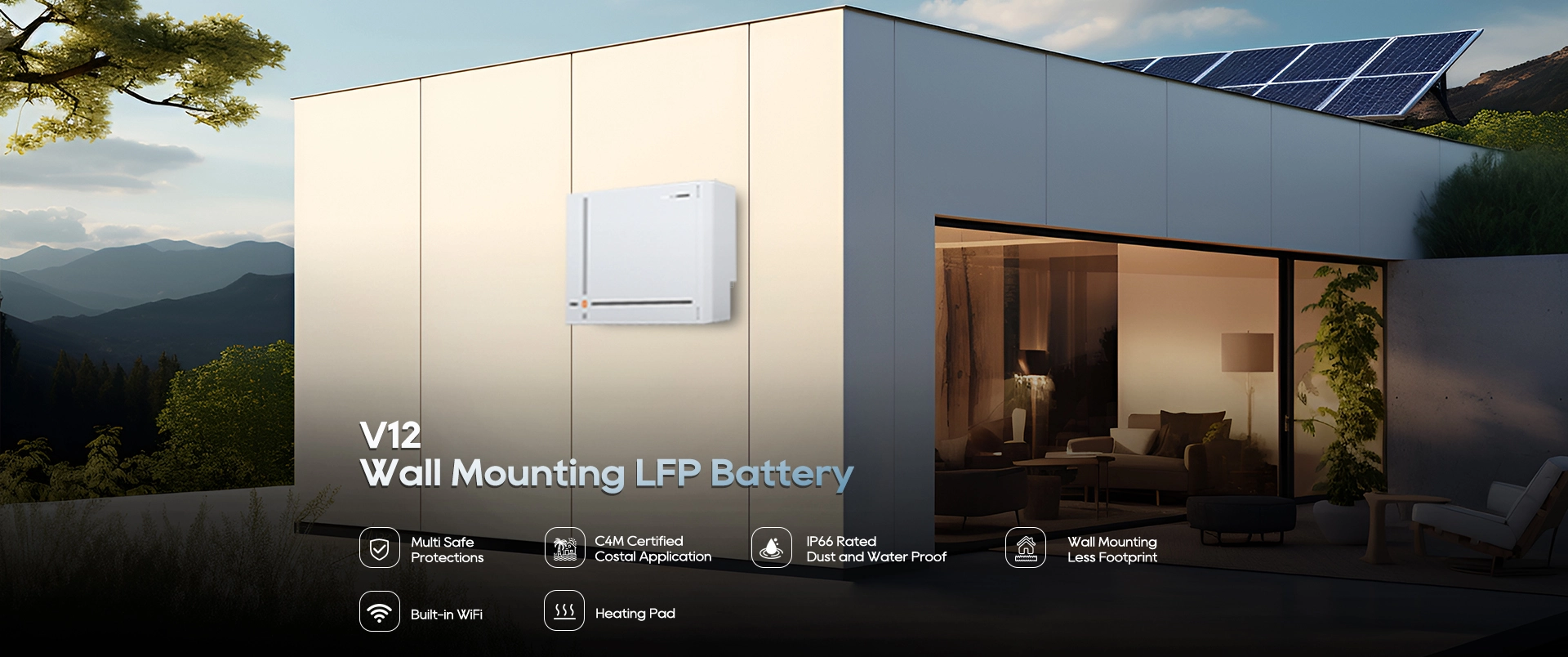 V12 Wall Mounting LFP Battery V12 Wall Mounting LFP Battery