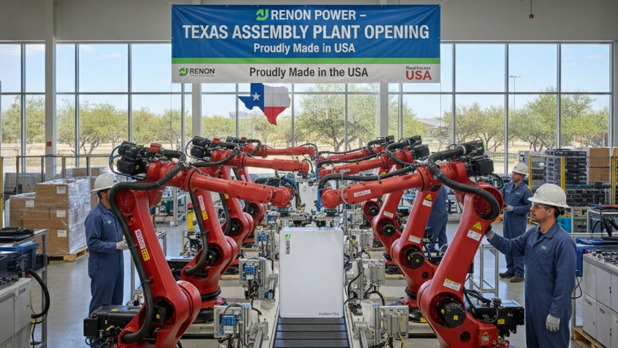 Renon Xcellent Plus in a production line. Human personal and robotic arms in the line.