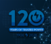 C&D Technologies 120 Years of trusted power logo.